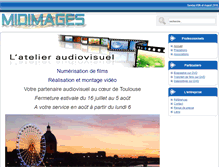 Tablet Screenshot of midimages.fr